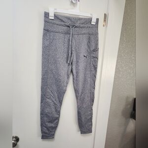 Puma Women's Gray Leggings Size M